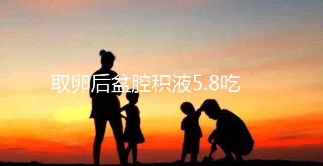 取卵后盆腔積液5.8吃什么好？這4種食物助你更快恢復