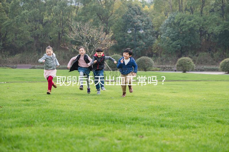 取卵后5天出血正常嗎?找準(zhǔn)原因才是關(guān)鍵!