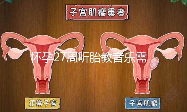 懷孕27周聽胎教音樂需要多長時間?過長會損害聽力