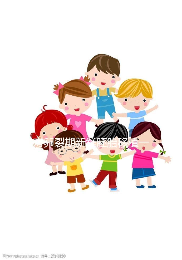 對卵裂期新鮮胚胎移植一級和二級成功率的分析取決于這些方面