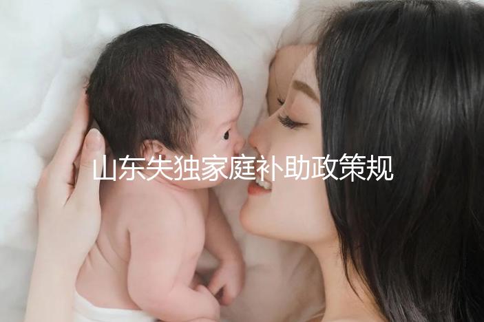 山東失獨家庭補助政策規定2024，濟南超過60歲每月領一千