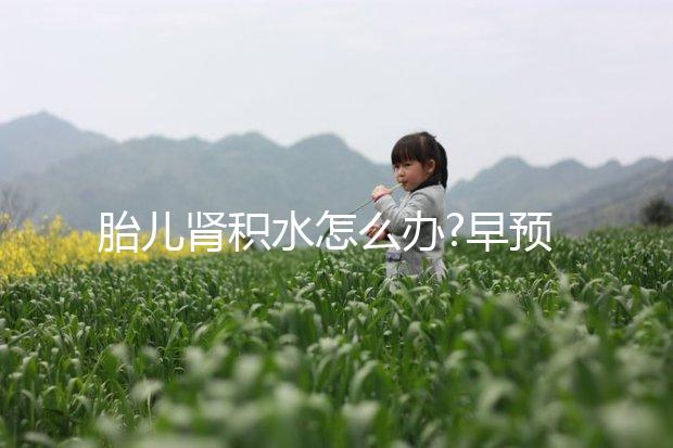 胎兒腎積水怎么辦?早預防早治療才不會貽誤病情