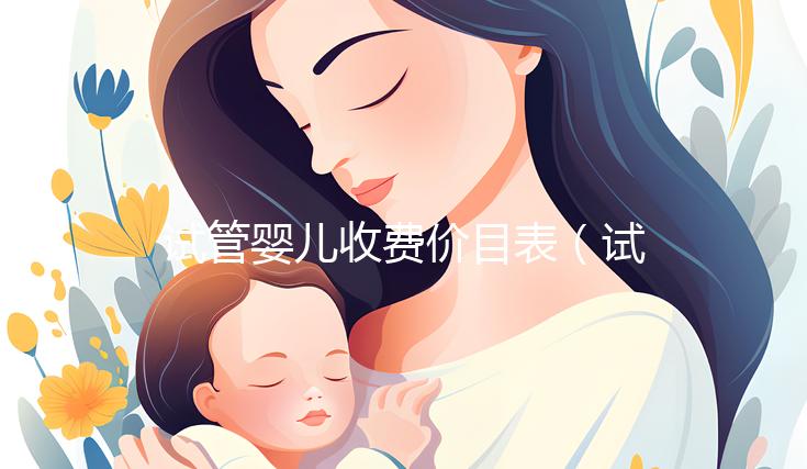 試管嬰兒收費價目表（試管嬰兒收費價目表2023）