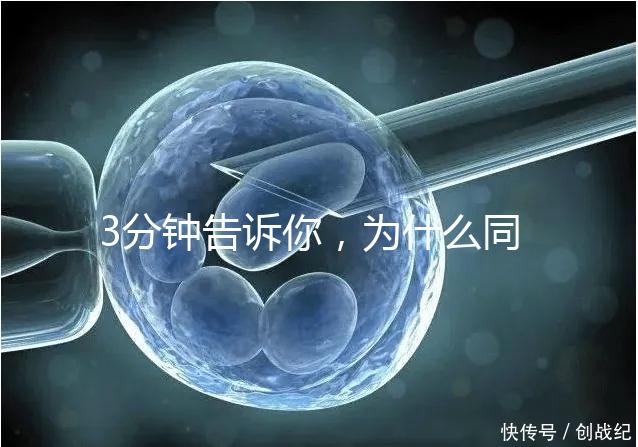 3分鐘告訴你，為什么同卵雙胞胎不會是龍鳳胎